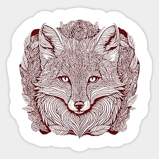 Badger Symmetry Sticker